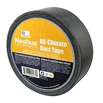 Nashua 573-1086201 2 in. x 60 yd. Black Duct Tape Utility Gra 398-2