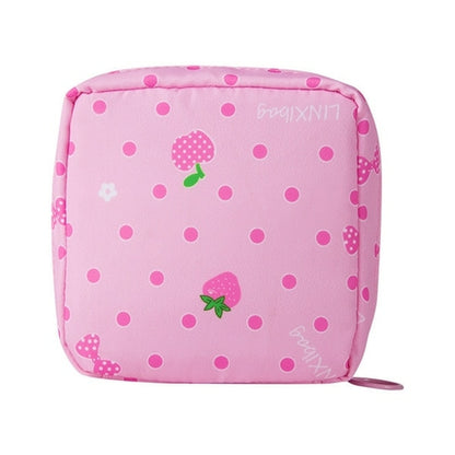 OYOURLIFE Waterproof Tampon Storage Bag Cute Sanitary Pad Pouches