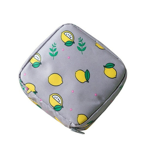 OYOURLIFE Waterproof Tampon Storage Bag Cute Sanitary Pad Pouches