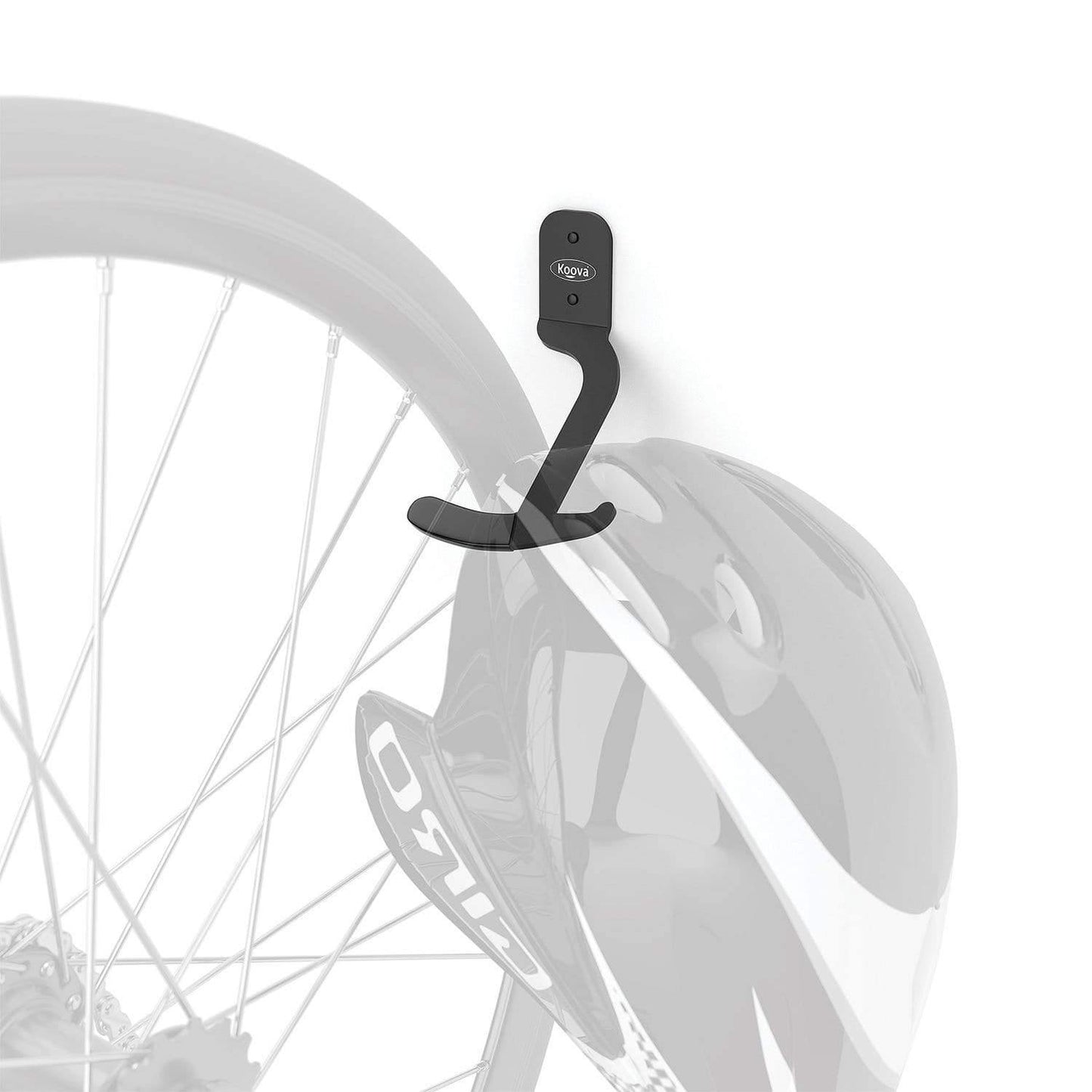 Single Bike Vertical Wall Mounted Hook