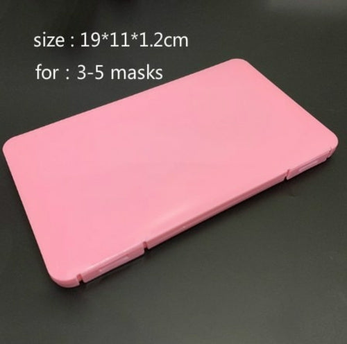 PP Mask Storage Box mask holder Portable Dust Proof Moisture Proof