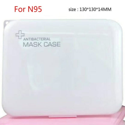 PP Mask Storage Box mask holder Portable Dust Proof Moisture Proof