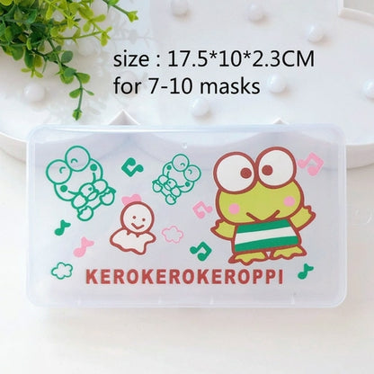 PP Mask Storage Box mask holder Portable Dust Proof Moisture Proof