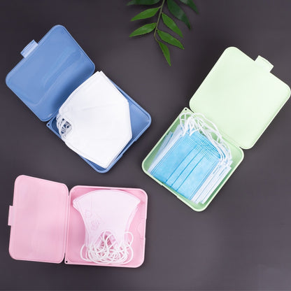 PP Mask Storage Box mask holder Portable Dust Proof Moisture Proof