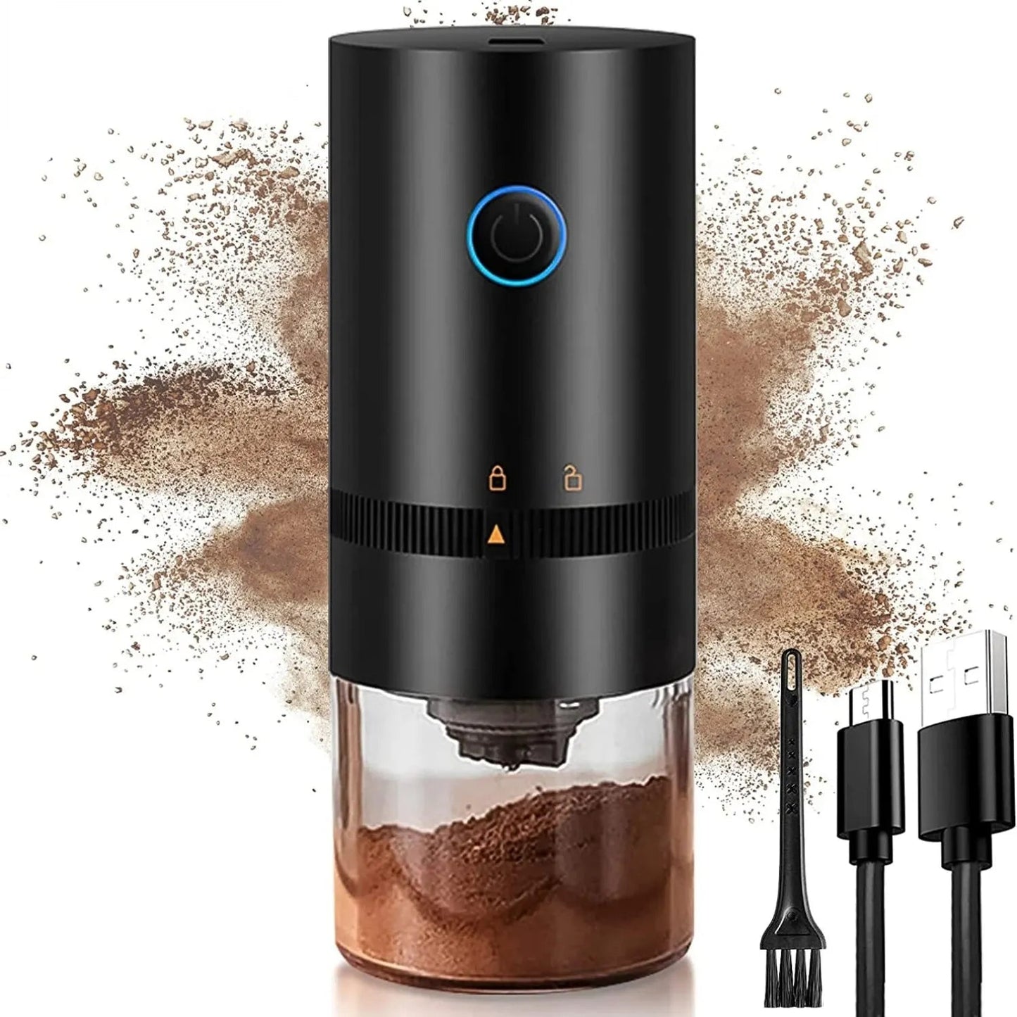 Coffee Grinder USB Charge Professional Ceramic Grinding Core Coffee