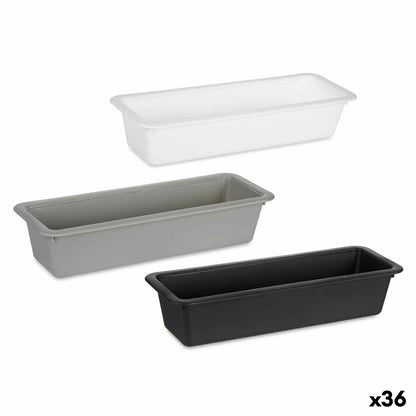 Cutlery Organiser Natural rubber polypropylene (36 Units) (8,5 x 5 x