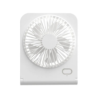 Small Desk Fan 2000mAh USB Rechargeable Cooling Fan 3 Speed Cool Wind