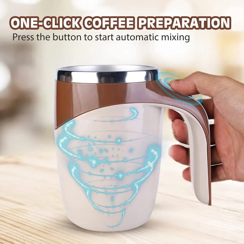 Automatic Stirring Magnetic Mug Rechargeable Model Stirring Coffee Cup