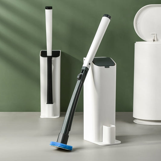 SDARISB Disposable Toiletwand Cleaning Brush Toilet Brush Holder With