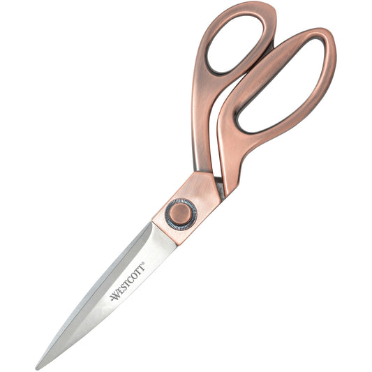 Westcott ACM16459 Vintage Copper Finish Scissors, Copper