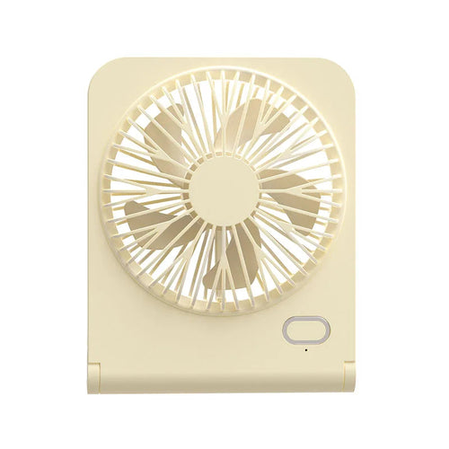 Small Desk Fan 2000mAh USB Rechargeable Cooling Fan 3 Speed Cool Wind