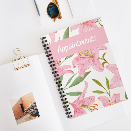 Appointment Book - Floral