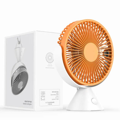 Desk Fan Smart Home Portable Cooling Fan Can Hanging Upright Fan Usb