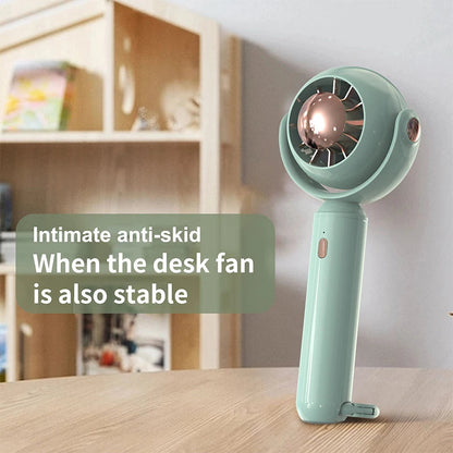 Handheld Small Fan Cooler Portable Small Usb Charging Fan Mini Silent