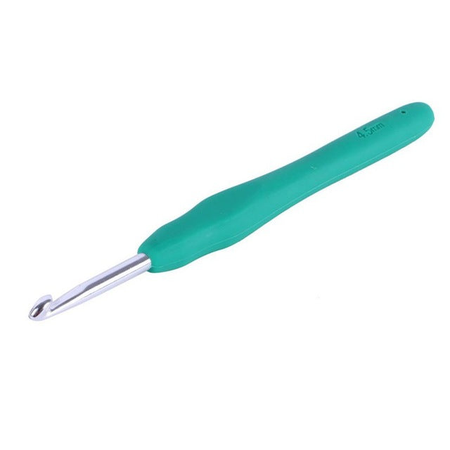 Soft Rubber Handle Aluminum Hook Crochet Hooks