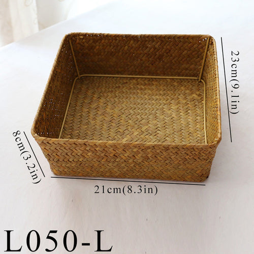 Wicker Basket Storage Box