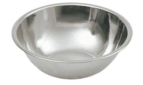 NuSteel TG-VB-3 3 qt. V Shaped Stainless Steel Bowl