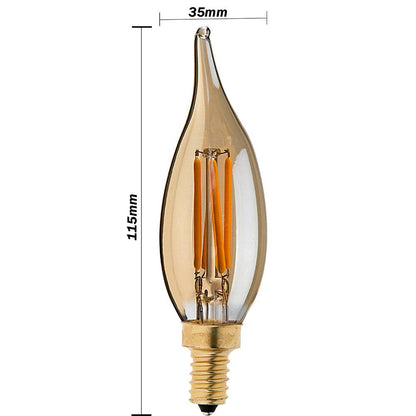 C35 E14 4W LED Bulb 5 Pack