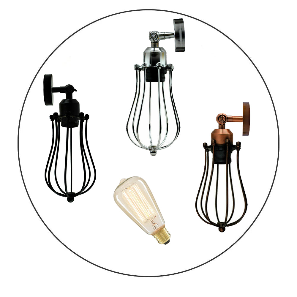 Vintage Industrial Sconce Lamps Modern Retro Wall Mounted Lights Lamp