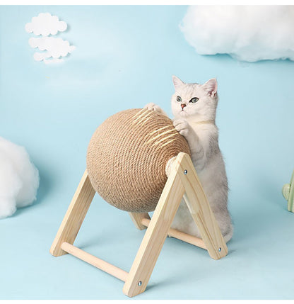 Professional Vertical Cat Toy Sisal Cat Catching Ball