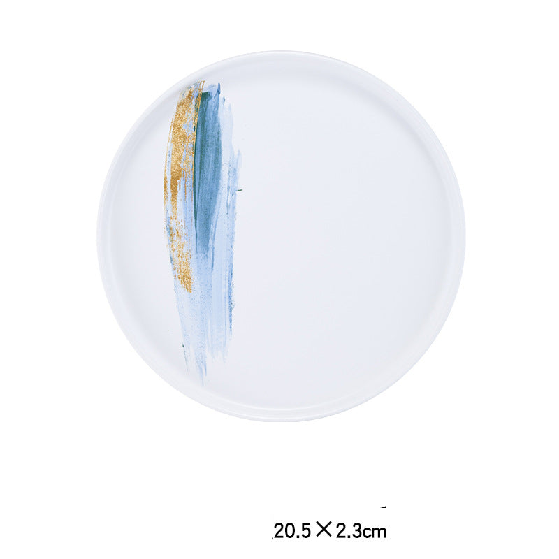 Nordic Personality Simple Ceramic Flat Plate