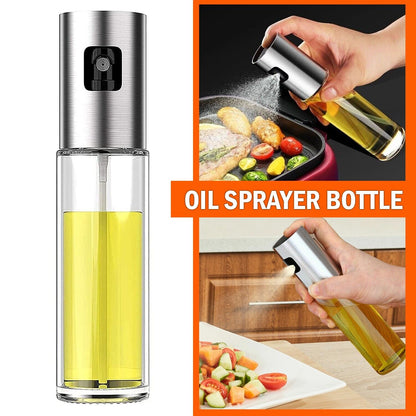 Stainless Olive Oil Sprayer Cooking Mister Spray Fine Bottle Kitchen US