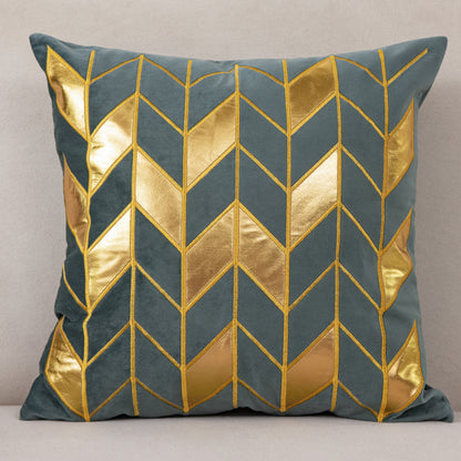 Dutch velvet gilded pillow case