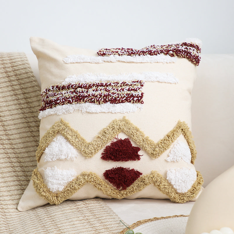 Art Throw Case Cushion Bay Window Square Pillow