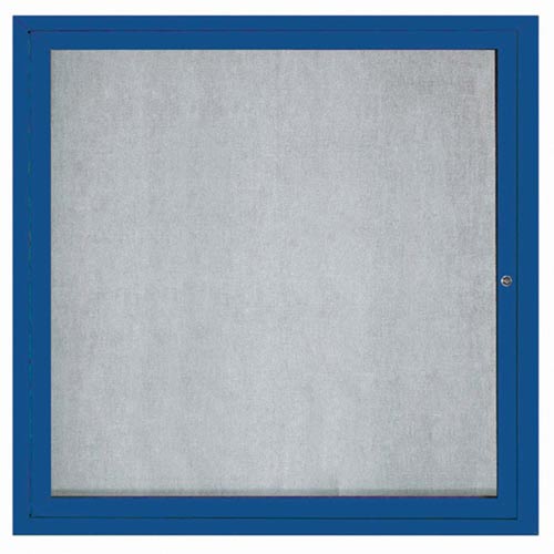 Aarco Products ODCC3636RIB Illuminated Outdoor Enclosed Bulletin Board