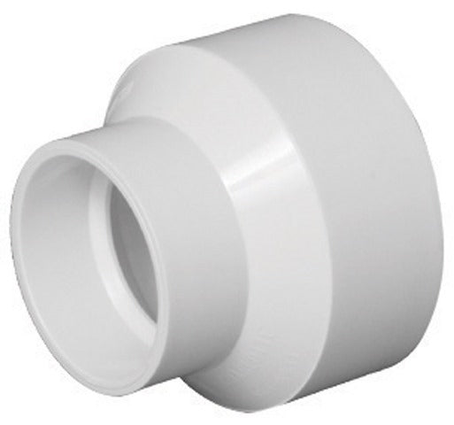 Charlotte Pipe & Foundry PVC001021200HA PVC-DWV Reducing Coupling