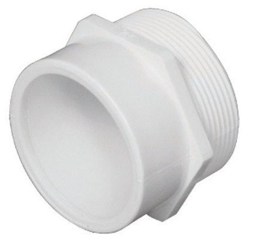 Charlotte Pipe & Foundry PVC001030600HA PVC Adapter  1.5 x 1.25 in