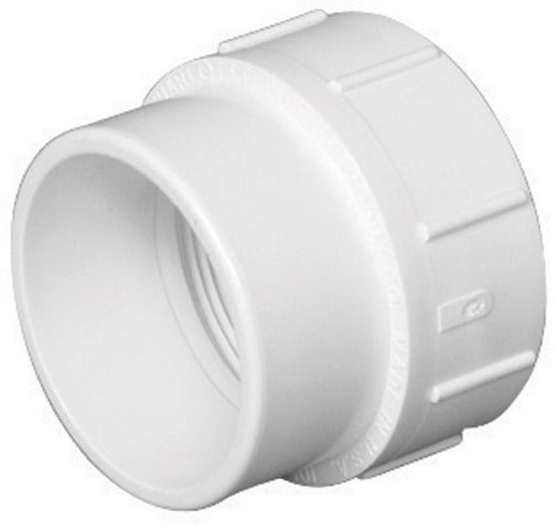 Charlotte Pipe & Foundry PVC001051400HA PVC-DWV Cleanout Adapter