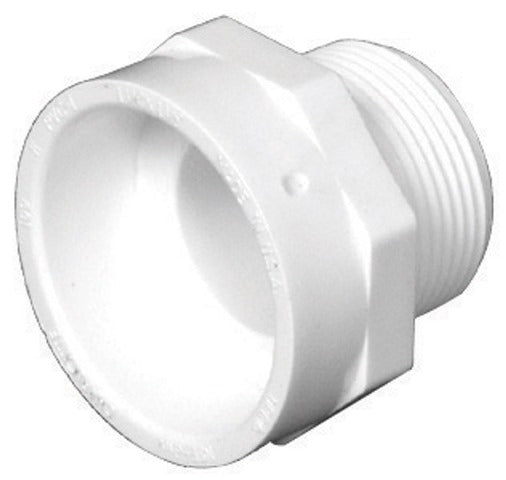 Charlotte Pipe & Foundry PVC001090600HA PVC-DWV Male Adapter  1.25