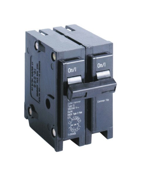 Eaton Electrical CL215CS Clamshell Circuit Breaker  2 Pole  15 Amp