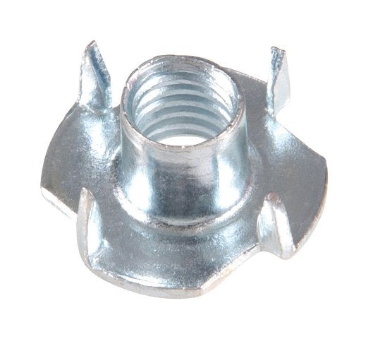 Hillman 180300 0.312-18 x 0.625 in. Steel Pronged Tee Nut  Box of 100