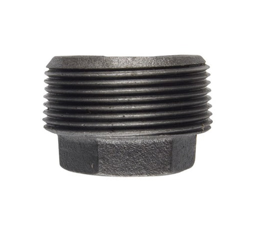 B & K 521-983BG Black Iron Hex Bushing  2 in. Fip x 0.5 in. Fip