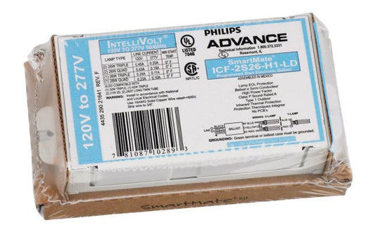 Advance ICF2S26H1LDK 120 -277V Philips Electronic Ballast