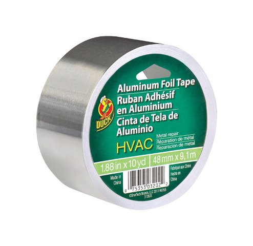 Duck 280416 HVAC Metal Repair Aluminum Foil Tape 1.88 in. x 10 Yard