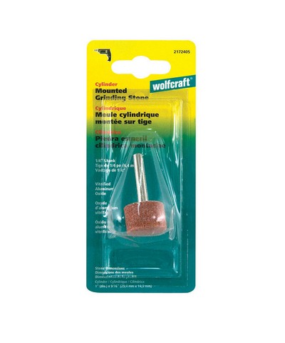 Wolfcraft 2172 1 x 1.5 in. Cylindrical Grinding Point