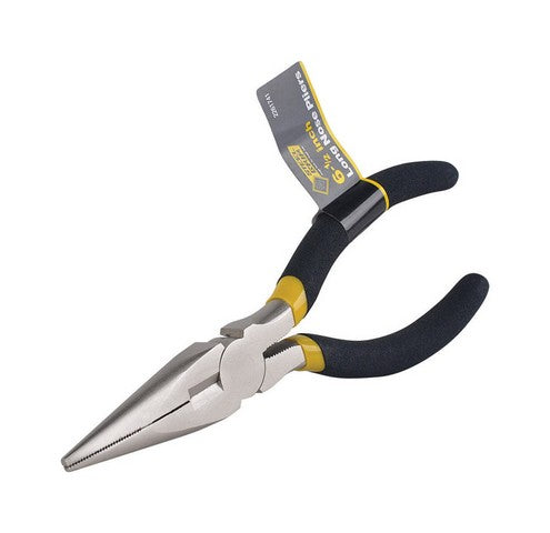 Steel Grip 2261741 6.5 in. Drop Forged Carbon Steel Long Nose Plier