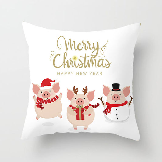 Home Nordic Style Cushion Christmas Pillow Cover