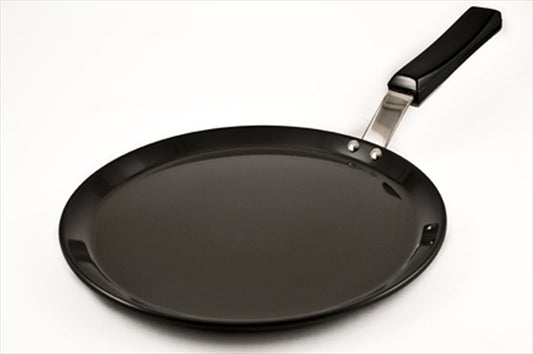 Hawkins L56 Futura Hard Anodised Flat Tava Griddle 10 in. - 4.88mm wit