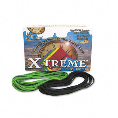 Alliance 02005 X-treme File Lime Rubber Bands- 7 x 1/8- 175 Bands/1 lb