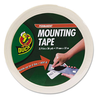 Duck 1289275 Permanent Foam Mounting Tape- 3/4&quot; x 36yds.