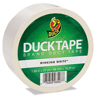 Henkel 1265015 Colored Duct Tape- 1.88 in. x 20 yds- 3 in. Core- White