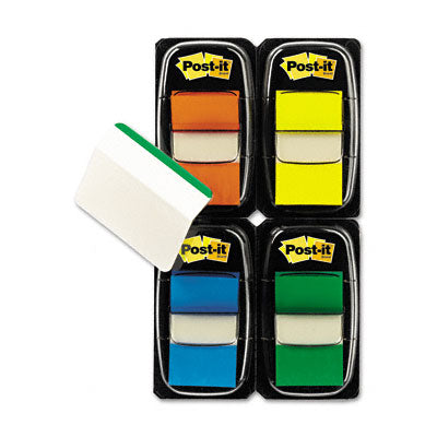 3M 680RYBGVA Flags/Tabs Value Pack  Assorted Colors  200 1 in.Flags  1