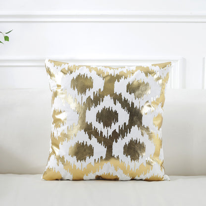 Gilding Pillow Cover Super Soft Home Cushion Cover