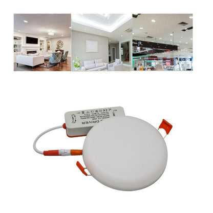 Modern LED Round Recessed Ultra slim Ceiling Flat Panel down Light