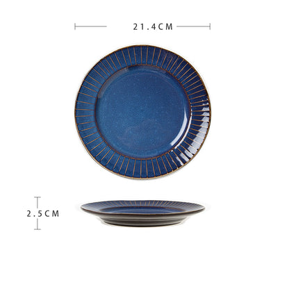 Beautiful Ceramic Dinner Plate Advanced Sense Of Micro Flaw