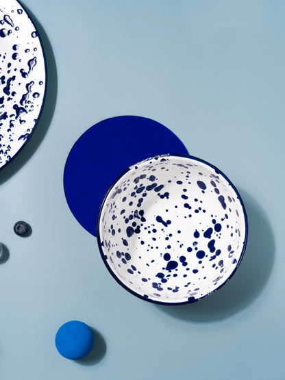 Retro Splash-ink Enamel Household Dish Enamel